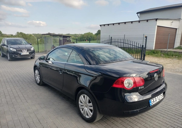 Volkswagen Eos cena 21999 przebieg: 213000, rok produkcji 2009 z Brzeziny małe 379